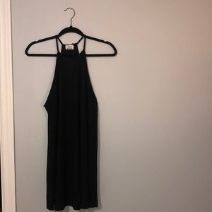 Zara Black Dress (SM) with High-Neck